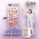 UV GANG SHEET