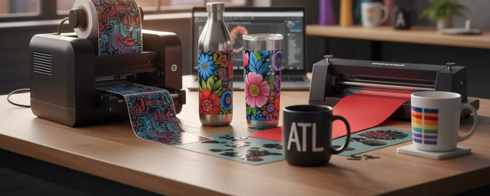 UV DTF vs. Vinyl: The Ultimate Guide for Custom Cups and Tumblers