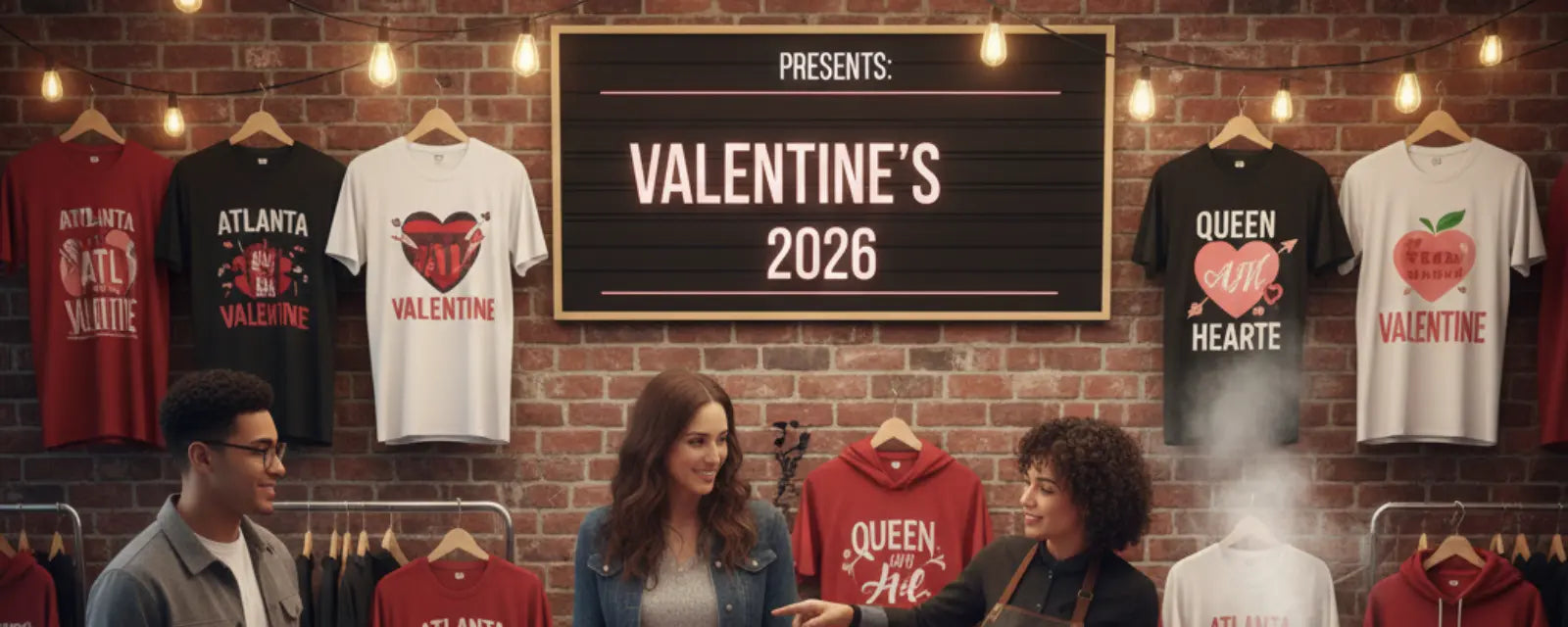 Valentine’s Day 2026: The Atlanta Brand-Builder’s Strategy for Custom Apparel