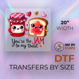 DTF TRANSFERS BY SIZE SINGLE DESIGN