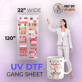 UV DTF GANG SHEET