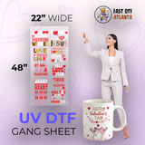 UV DTF GANG SHEET