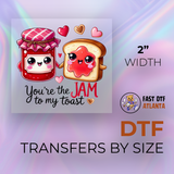 DTF TRANSFERS BY SIZE SINGLE DESIGN