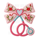 Blooming Nurse Bow