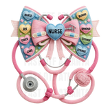 Cozy Pink Nurse Knit