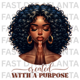Created With A Purpose Prayer Design