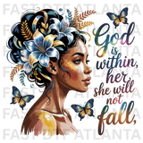 God Is Within Her She Will Not Fall Design