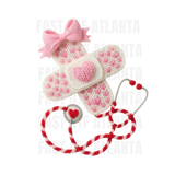 Sweet Heart Bandage Nurse Design