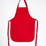 Youth Aprons Full Length Apron with 2 Patch Pockets