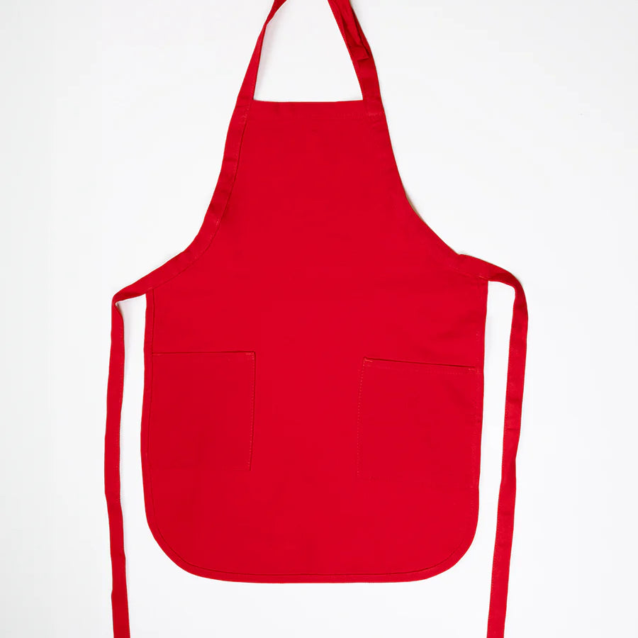 Youth Aprons Full Length Apron with 2 Patch Pockets