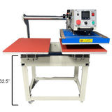 ADH2022 Air Operated Head Moving Heat Press (16x24 inches)